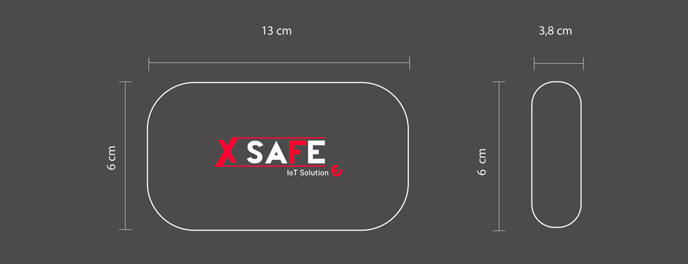 Specifiche del sensore di controllo perimetrale "X SAFE" by ealloora